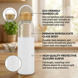 Custom Borosilicate Travel Bottle and Tumbler Drinkware Gift Set