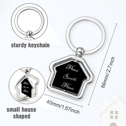 Charming Home Sweet Home Keychain