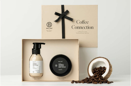 Coffee Connection Unisex Coffee & Coconut Body Care Gift Set