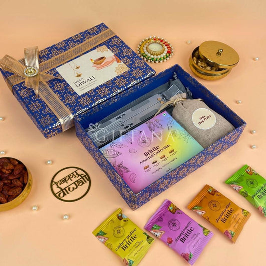 Unique Diwali Hamper with Laptop Stand & Dry Fruits