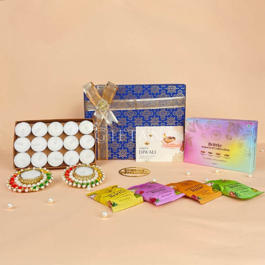 Elegant Diwali Gift Items | Decorative Diyas, Candles & Sweets