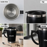 Custom 400ml Travel Coffee Mug Gift with Lid