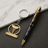 Custom Doctor Success Gift Set with Pen & Keychain