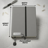 Custom Engraved Fold Diary Premium Journal