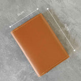 Customized Card Holder - Tan