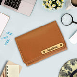 Customized Card Holder - Tan