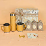 Premium Eco-Friendly Diwali Gift with Bottle, Mugs & Nuts