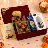 Diwali Chocolate Box with Zen Lamp & Baklava