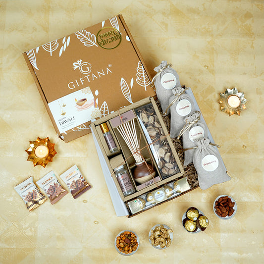 Premium Diwali Gifts | Eco Friendly Diwali Gift Hampers Dry Fruits