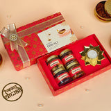 Best Gift for Deepavali | Unique Diwali Hampers with Dry Fruits & Lotus Diya