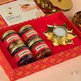 Best Gift for Deepavali | Unique Diwali Hampers with Dry Fruits & Lotus Diya