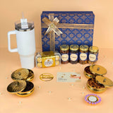 Elegant Diwali Hamper with Sipper Bottle & Festive Treats