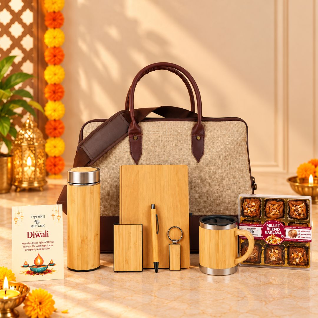 Eco Conscious Executive Essentials Diwali Gift Hampers for Corporates