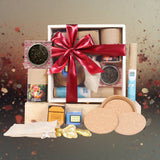 Eco-Friendly Christmas Tea Coaster Gift Box