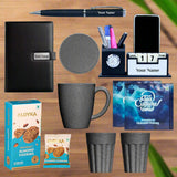 Notebook, Pen, Mug & Cookies Set