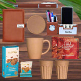 Notebook, Pen, Mug & Cookies Set