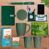 Notebook, Pen, Mug & Cookies Set