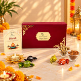Elegant Diwali Gift Set with Smoor Truffles, Gourmet Nuts