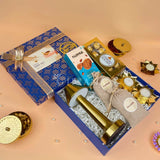 Luxury Diwali Hamper with Pyramid Lamp & Gourmet Treats