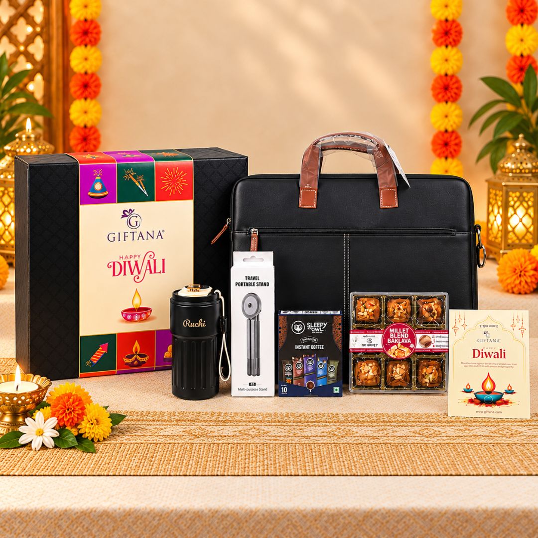 Executive Brew & Workday Essentials Corporate Diwali Gift Hampers