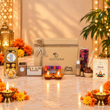 Executive Fragrance Diwali Hamper with Reed Diffuser & Desk Clock