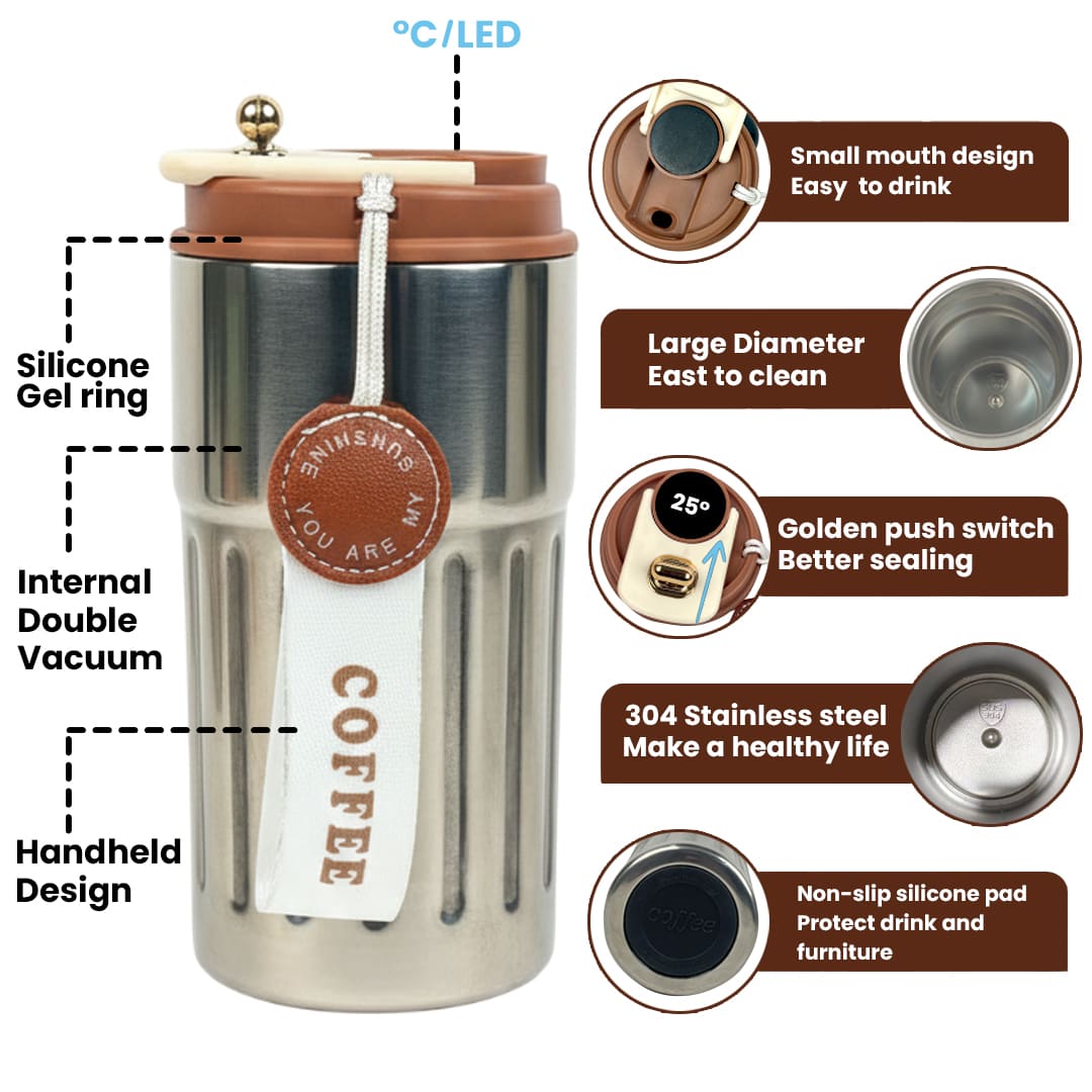 Smart temprature flask