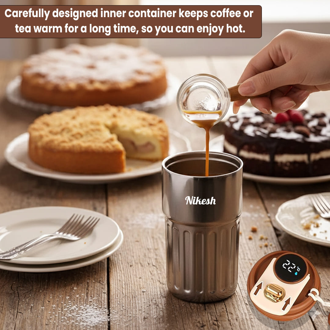 Smart temprature flask
