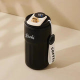 Fancy Stainless Steel Coffee Mug with LED Temperature Display