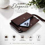 Festive Gift Box for Her with Clutch & Heart Keychain