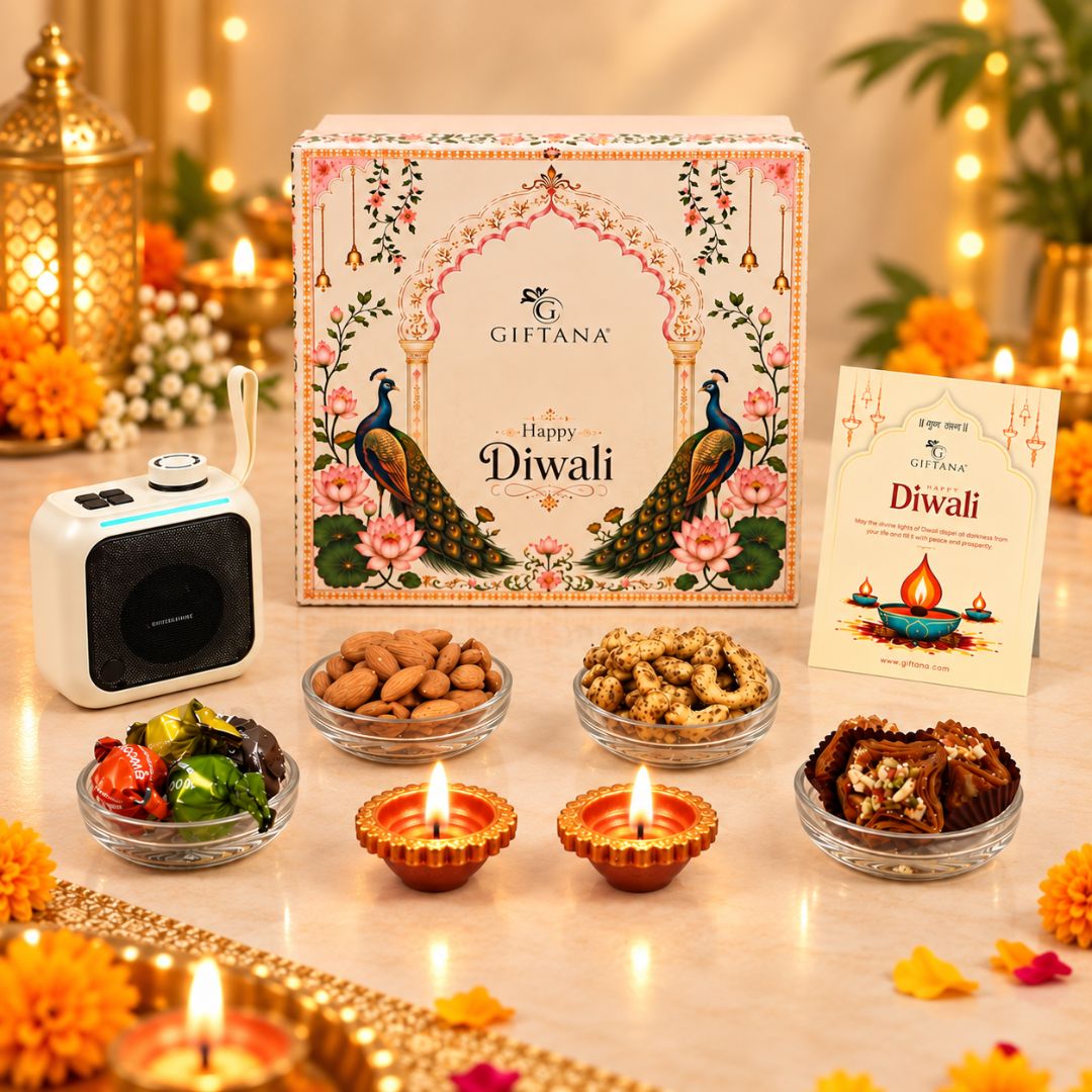 Festive Beats : Diwali Gift Hamper with Wireless Speaker & Gourmet Treats