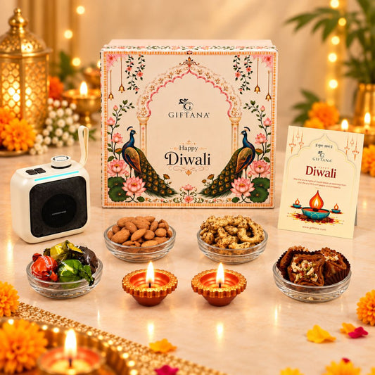Festive Beats : Diwali Gift Hamper with Wireless Speaker & Gourmet Treats