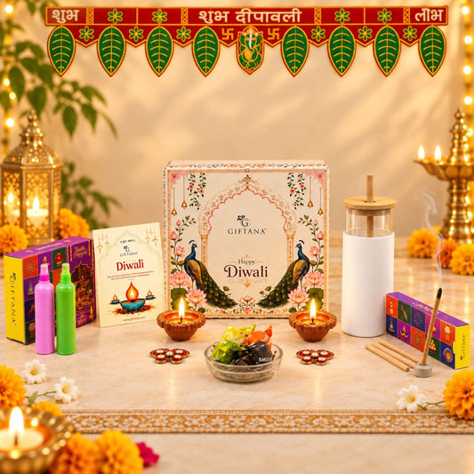 Festive Sip – Premium Diwali Gift Hamper with Tumbler & Chocolates