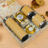 Exclusive Diwali Hamper with Bamboo Bottle, Mugs & Diya
