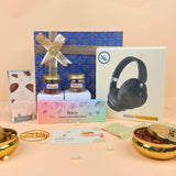 Diwali Special Gift Box with Headphones & Festive Treats