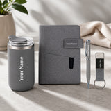 Diary, Tumbler & Keychain Gift Set for Him & Her