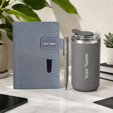 3-in-1 Office Essentials Gift Set with Tumbler & Notebook