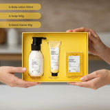 Golden Glow Self-Care Gift Set with Chocolate & Sunflower