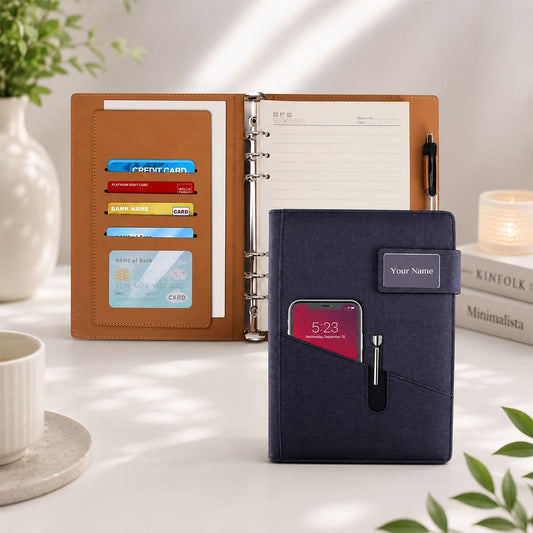 Giftana Personalized Office Planner Diary With Magnetic Lock and Name