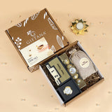 Giftana Elegant Diwali Hamper - Desk Organizer, Ferrero & Dry Fruits