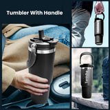 Diwali Tumbler and Brittle Assorted Set - Black - Giftana 