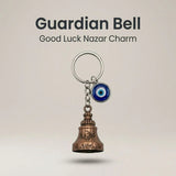 Rakhi Gifts for Brother | Evil Eye Rakhi & Guardian Bell Set
