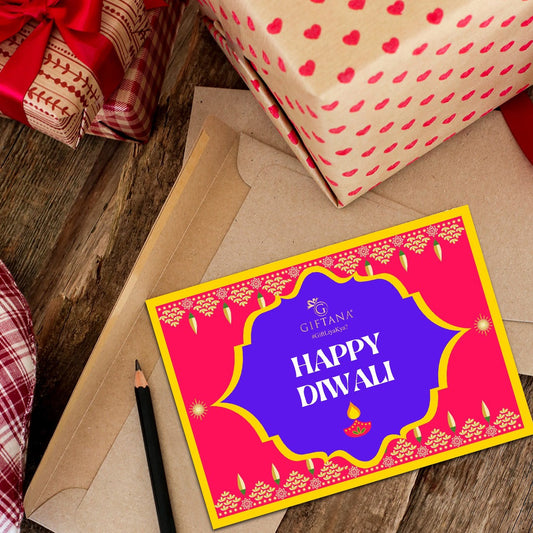 Customized Diwali Gift Hamper for Friends - Golden Set