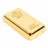 Luxury Gold Bar Paperweight Premium Desk Accessory for Office Decor