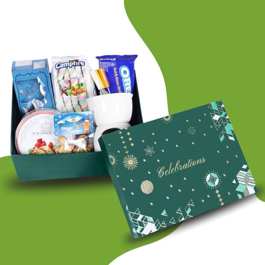 Gourmet Fondue Christmas Treats Gift Hamper