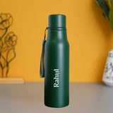 3 in 1 Personalized Diary Pen and Bottle Gift Set - Green - gifts