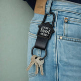 Home Sweet Home Hook Keychain Gift for New Homes