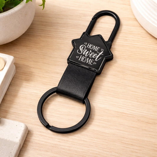 Home Sweet Home Hook Keychain Gift for New Homes