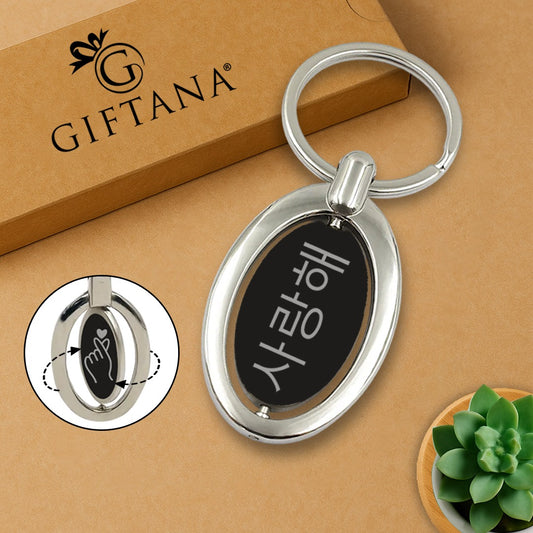 Rotating keychain