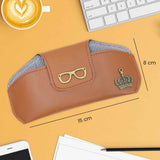 Leather Sunglasses Case with Charms - Giftana