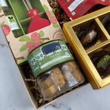 Luxury Gift Hamper with Reed Diffuser, Namkeen, Chocolate Dates & Cookies